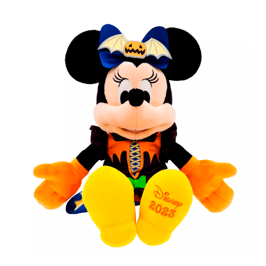 Peluche Mediano Disney Store Minnie Mouse Halloween 20232