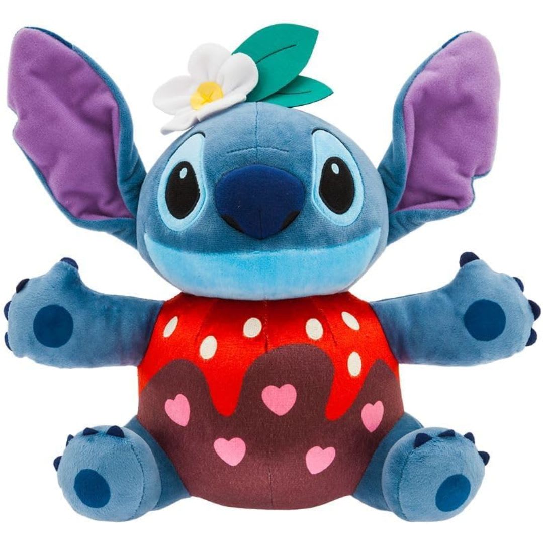 Disney Stitch Peluche Multicolor Diseño Fresa con Chocolate 0