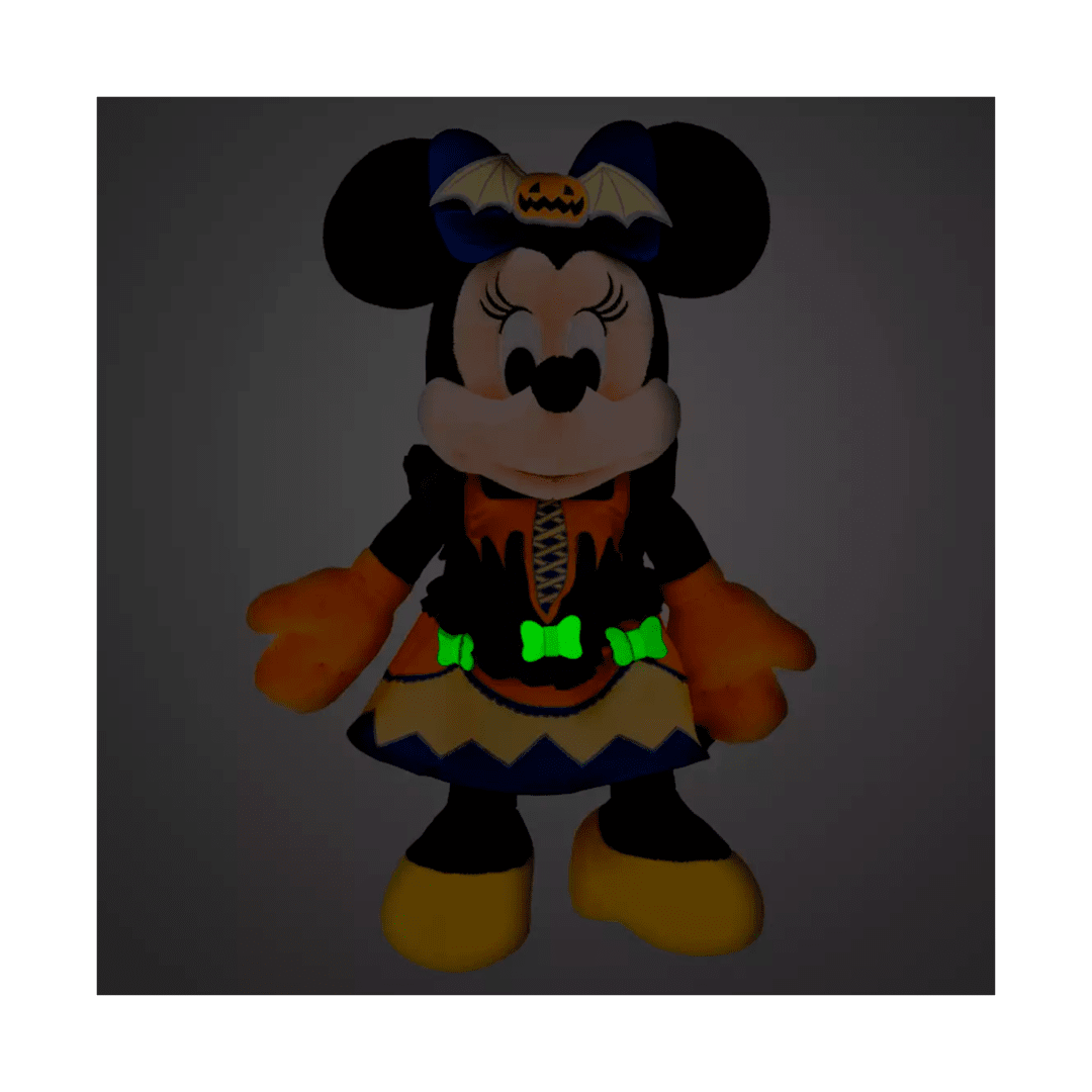 Peluche Mediano Disney Store Minnie Mouse Halloween 20233