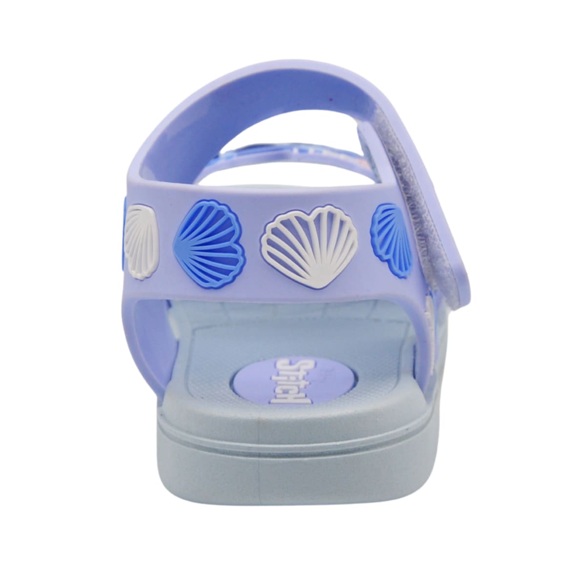 Sandalias Niña Playera Stitch Coral Lila3