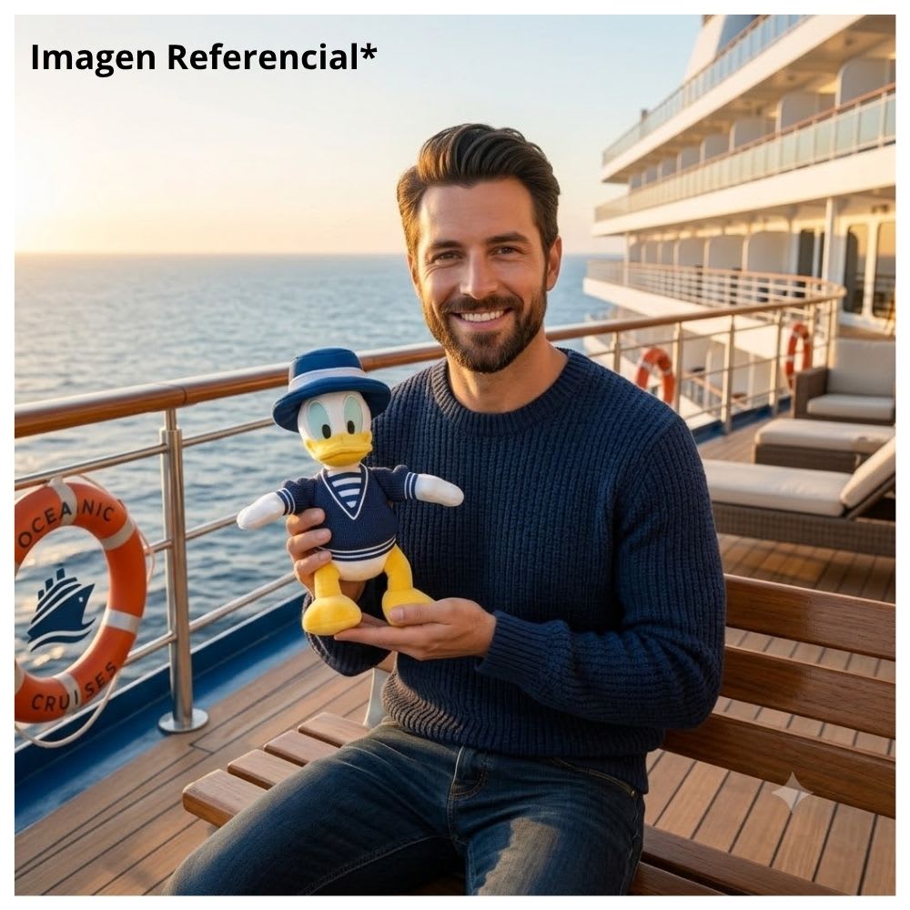 Peluche Pato Donald Marinero Nautico Disney Store 20 cm5