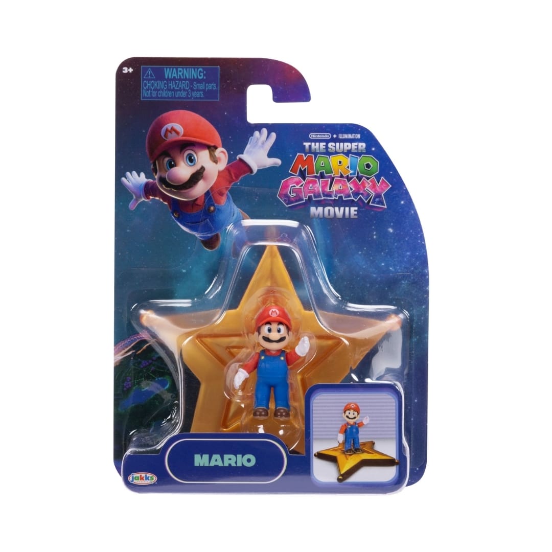Figura Coleccionable Super Mario Galaxy Mario Bros 4 cm Nintendo4