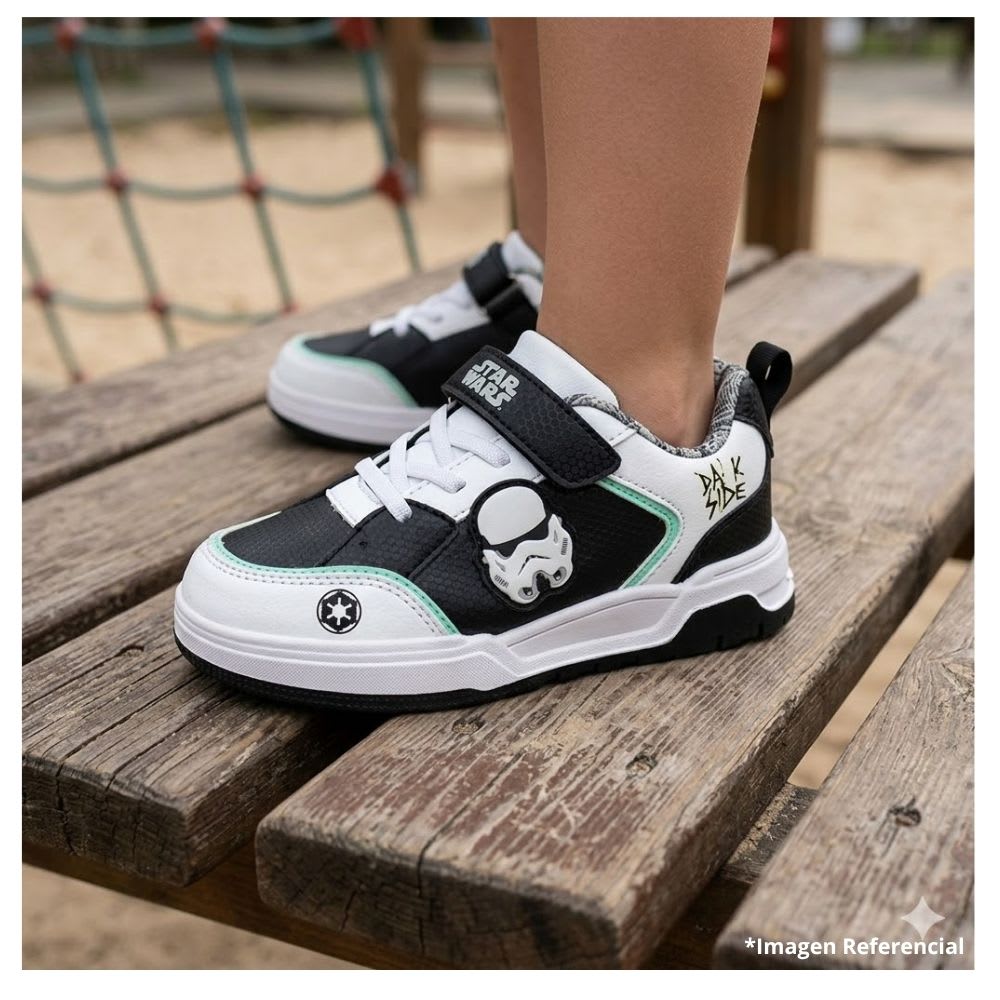 Zapatillas Niño Casual Star Wars Stormtrooper Negro6