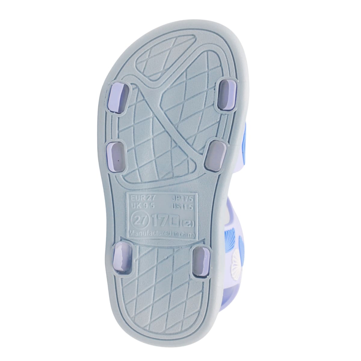 Sandalias Niña Playera Stitch Coral Lila4