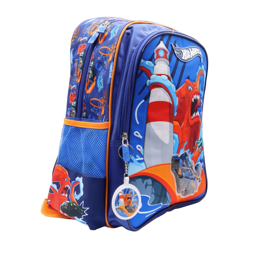 Pack Escolar Mochila Hot Wheels Calamar Oficio2