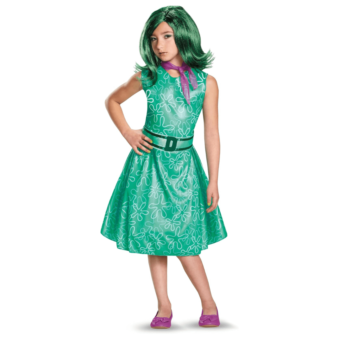 Disfraz Niña Desagrado Intensamente 2 Pixar 0