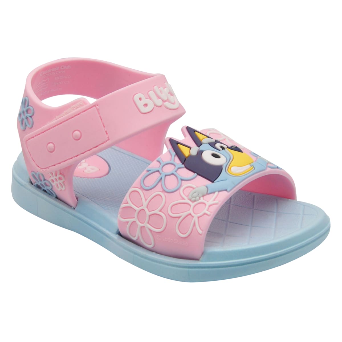 Sandalias Niña Playera Bluey Rosado 0