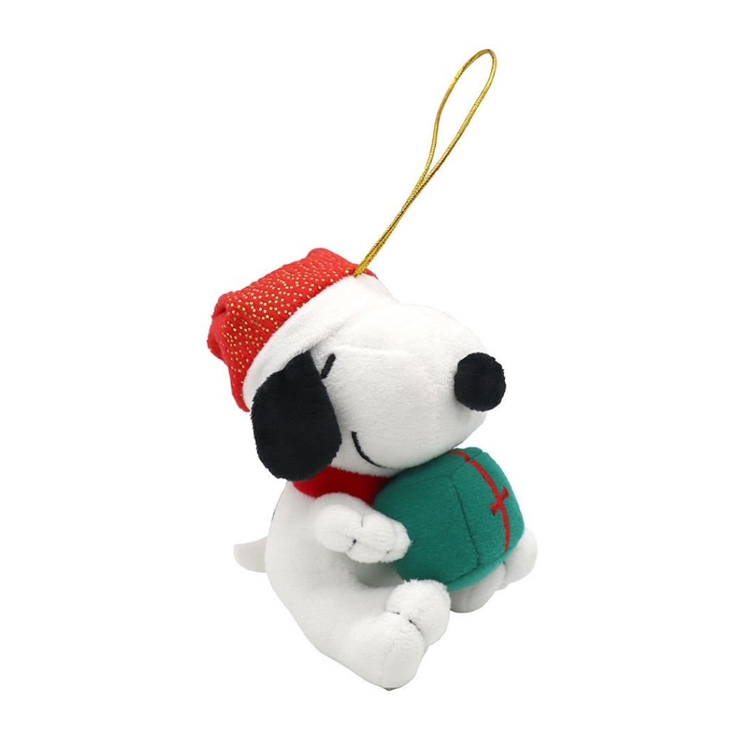 Adorno Peluche arbol navidad Snoopy 12cm Modelo 22