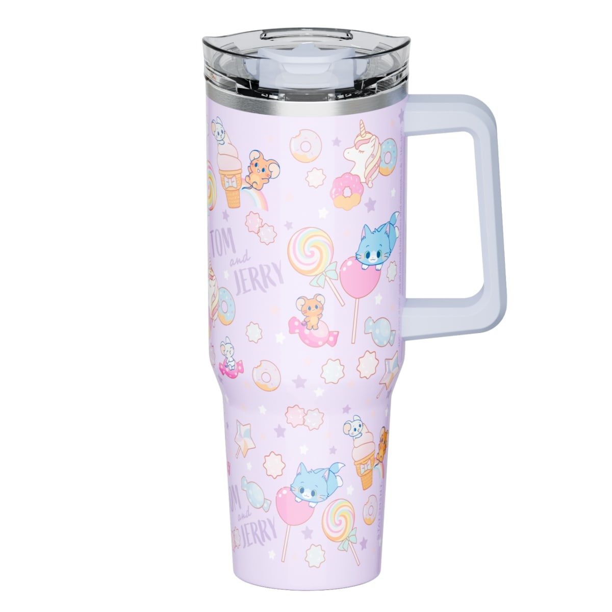 Mug Termo Gokko Tom y Jerry kawai Chibi con asa 1200 ML 0