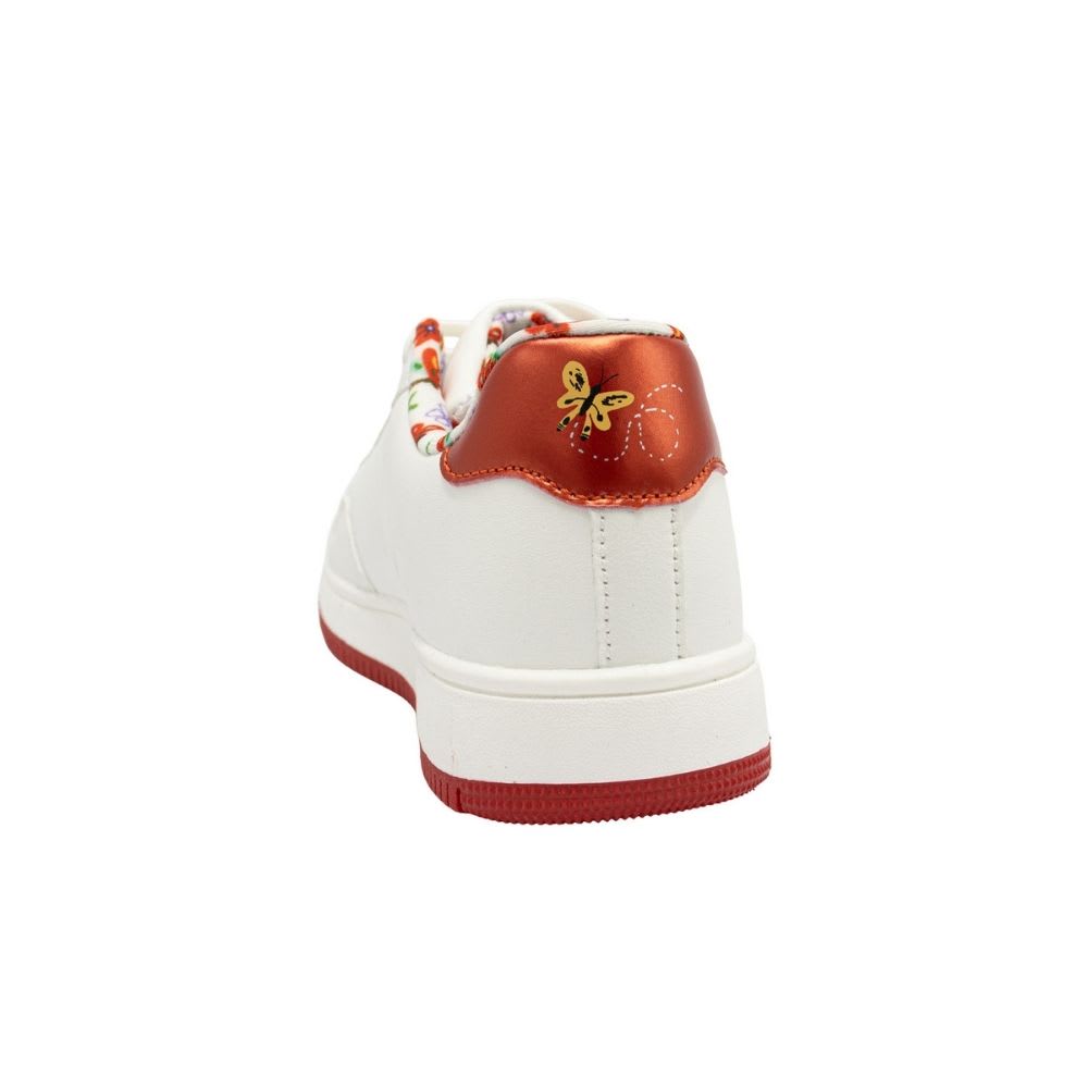 Zapatillas Mujer Casual Mafalda Blanco5