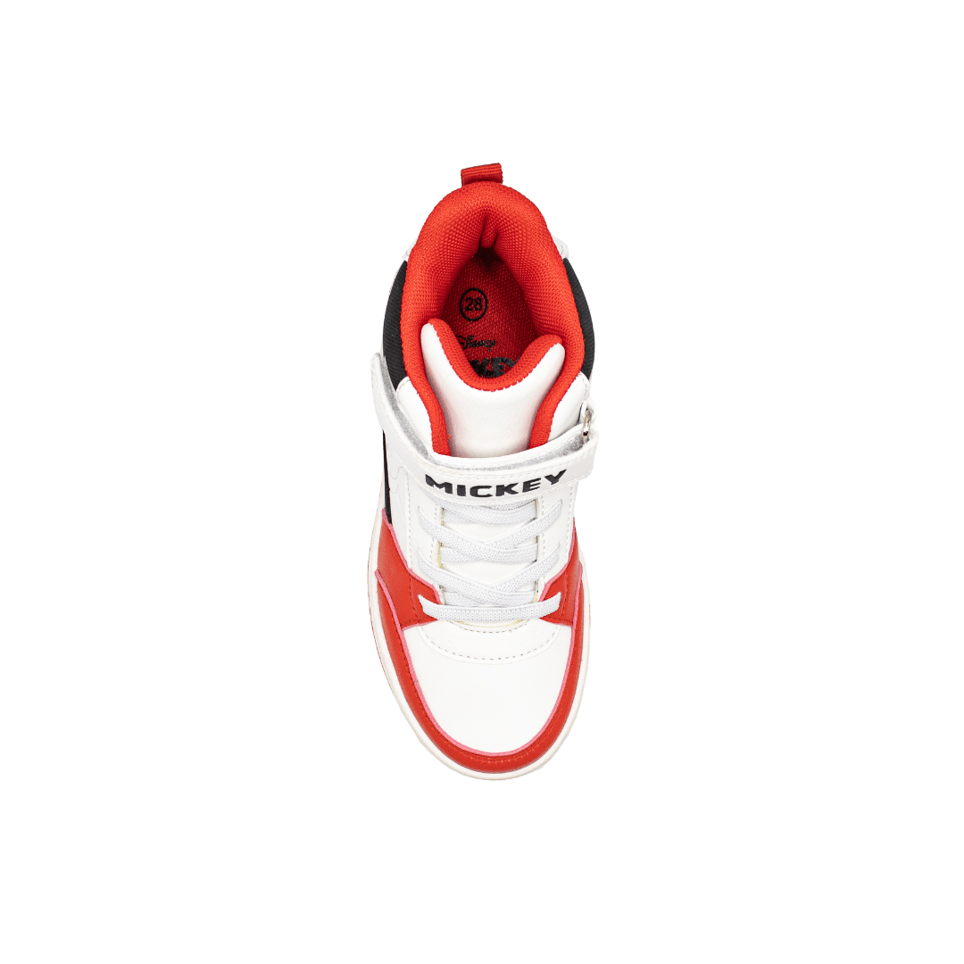 Zapatillas Mickey Mouse Botin Rojo niño2