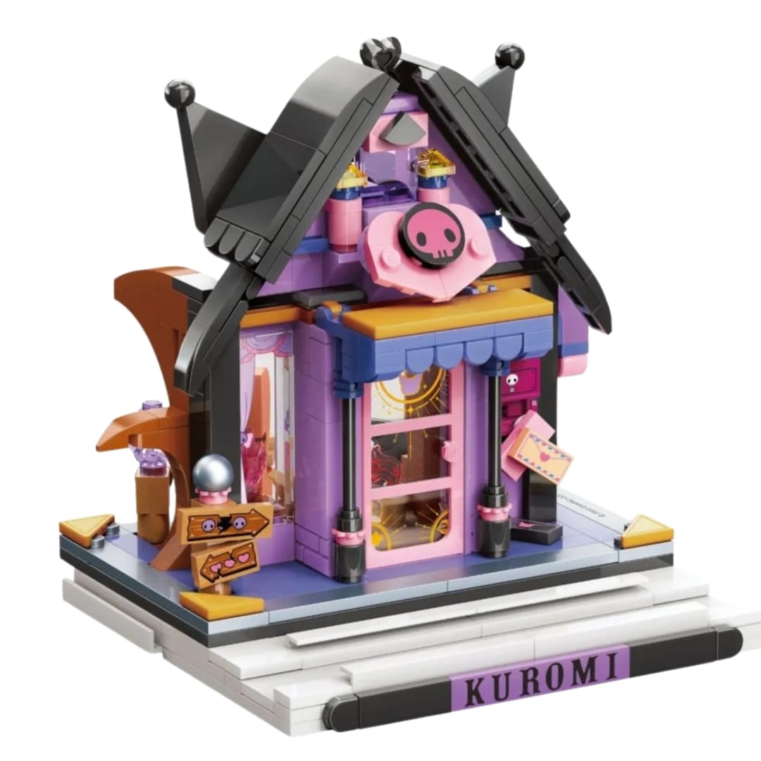 Keeppley Sanrio Kuromi - Mini Escenario Armable Escena Callejera3