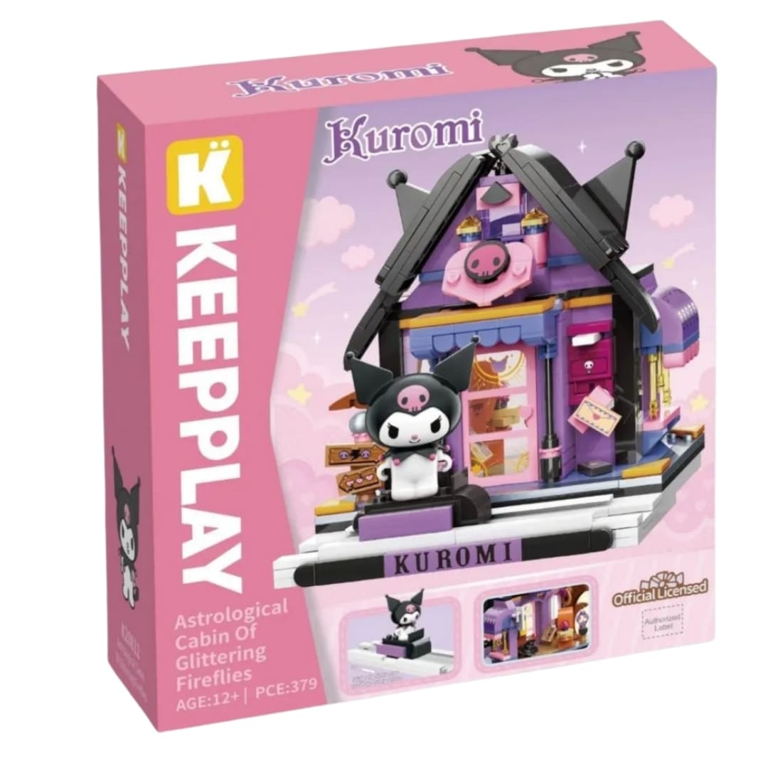 Keeppley Sanrio Kuromi - Mini Escenario Armable Escena Callejera4