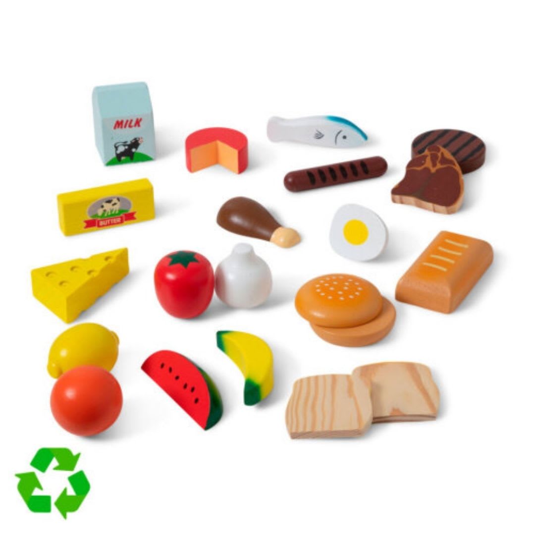 Set Alimentos Didactico de Madera Cocina Infantil Melissa & Doug3