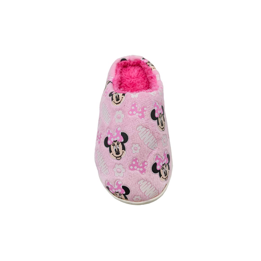 Pantuflas Niña Minnie Mouse Rosado2