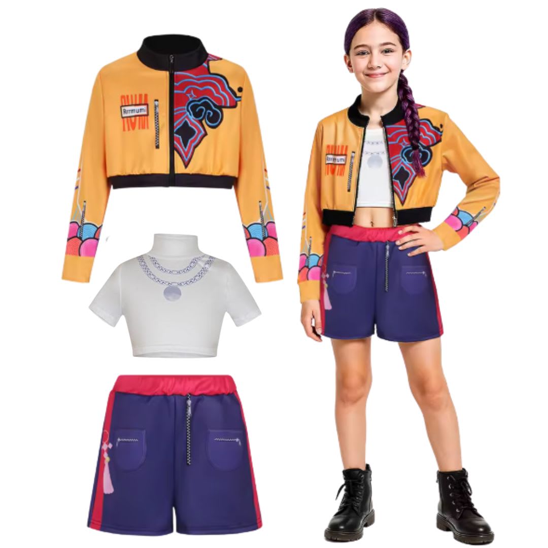 Disfraz Niña Rumi Las Guerreras K- Pop2