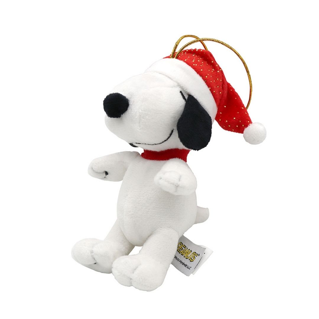 Adorno Peluche arbol navidad Snoopy 12cm Modelo 32