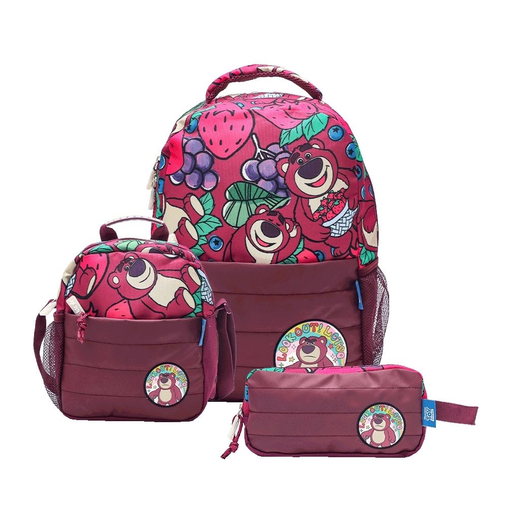 Pack Escolar Oficio Mochila + Lonchera + Cartuchera Lotso Toy Story 0