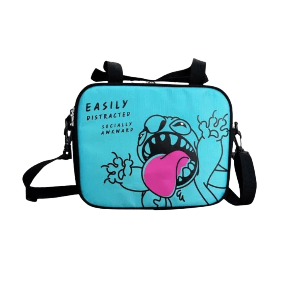 Pack Escolar Mochila Oficio Premium Lilo & Stitch juvenil celeste3