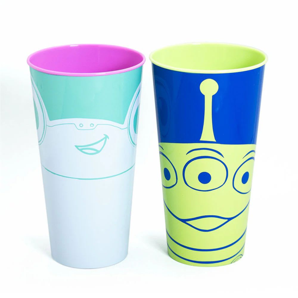 Set x2 Vasos Lillypad y Marcianito Toy Story 5 Keep 560 ML 0