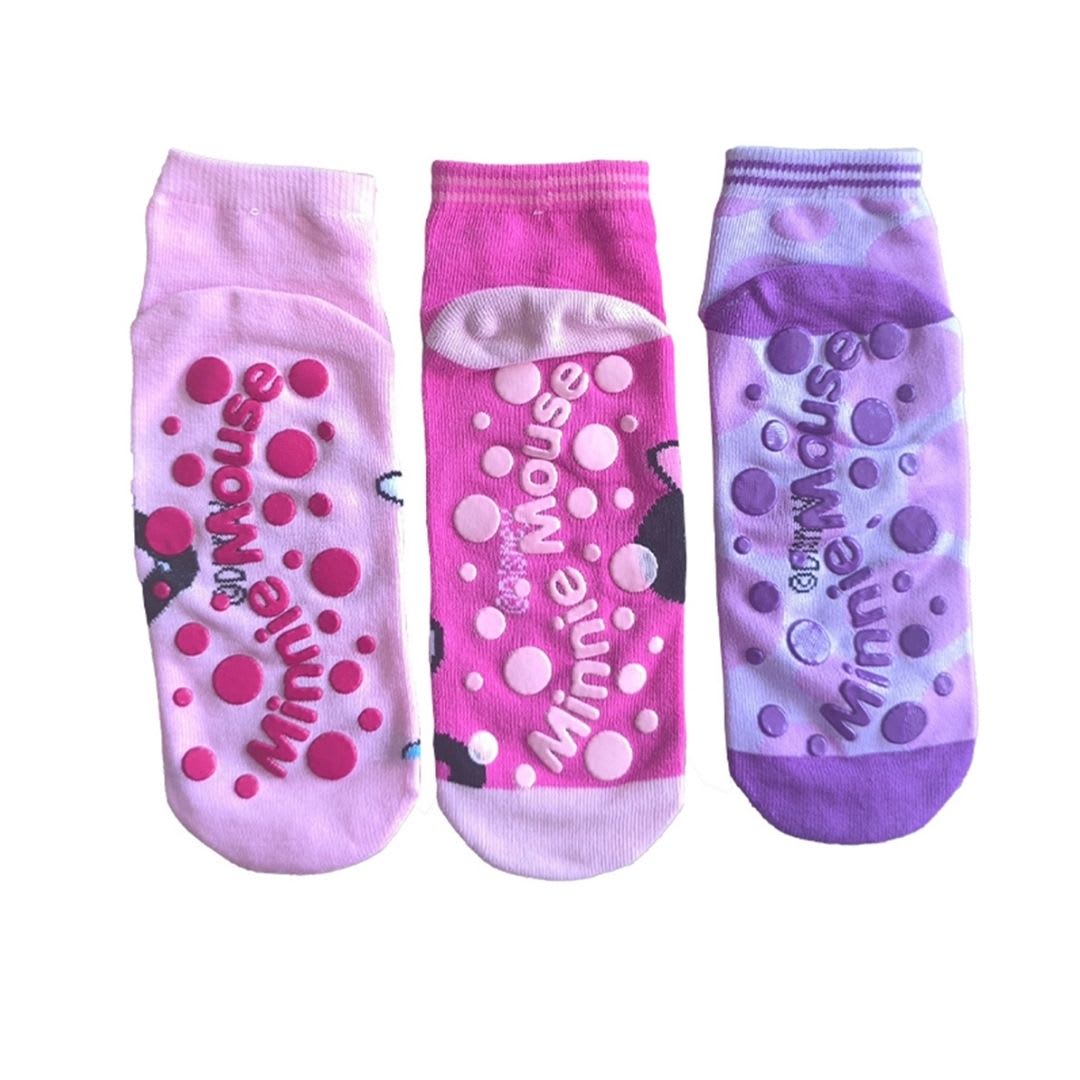 Medias Antideslizante Disney Minnie Mouse Tripack3