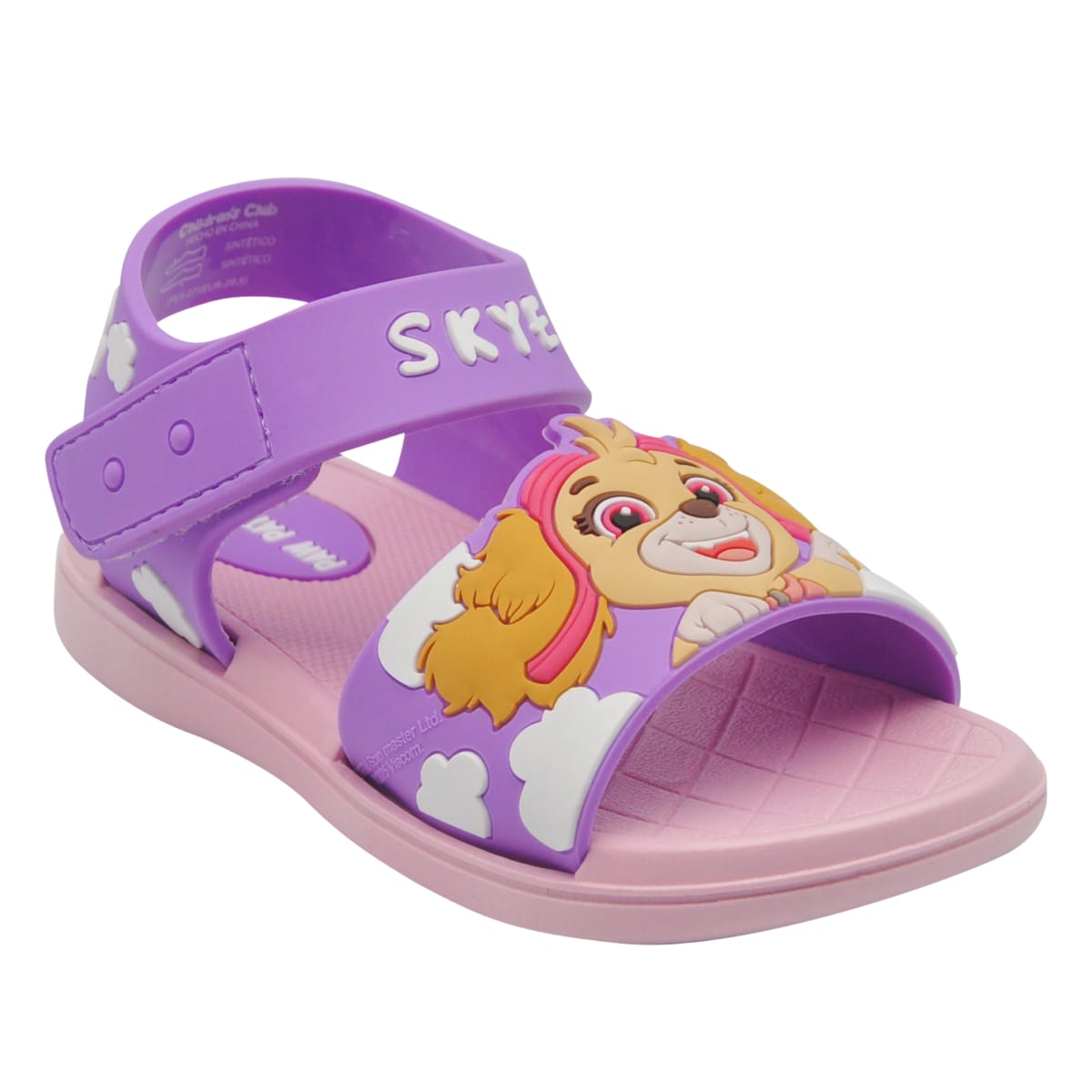 Sandalias Niña Playera Skye Paw Patrol Morado Rosado 0