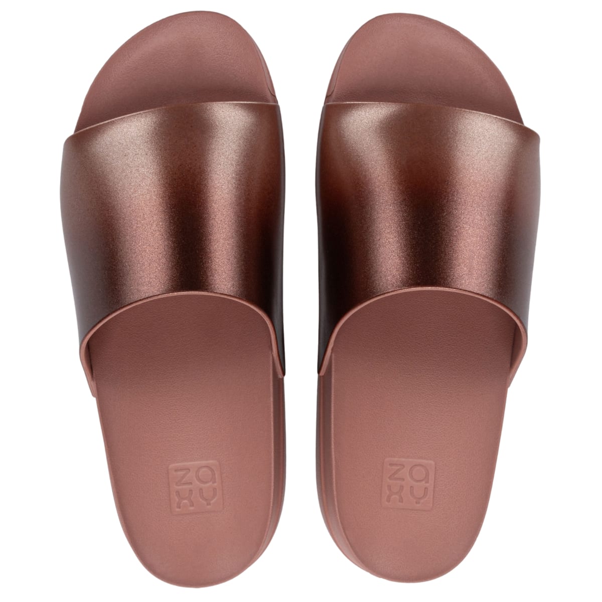 Sandalias Mujer Casual Zaxy Print Up Cobre4