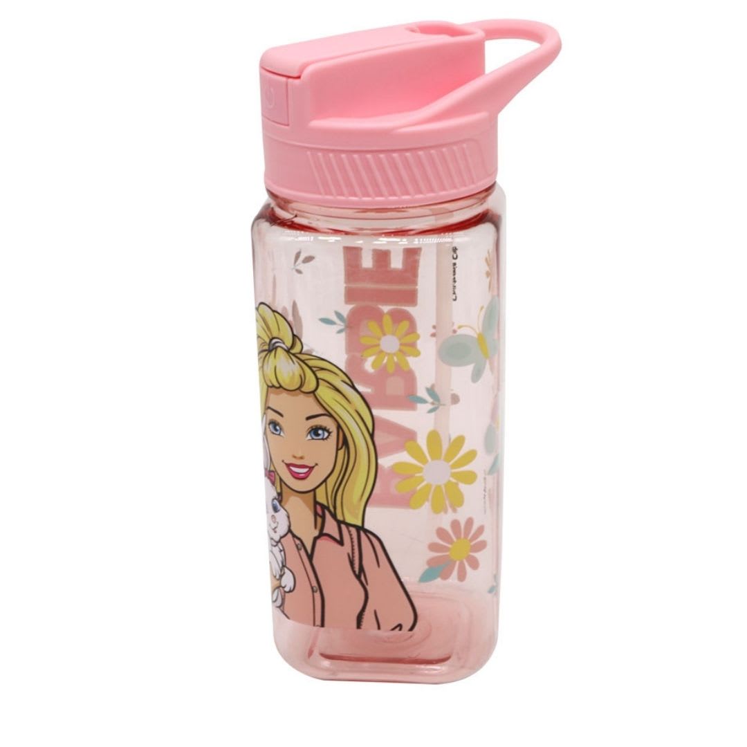 Tomatodo Escolar Botella Con Cañita Barbie y su Conejita 500 ML2