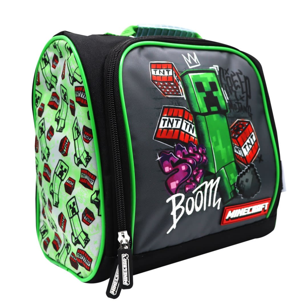 Lonchera Minecraft Creeper2