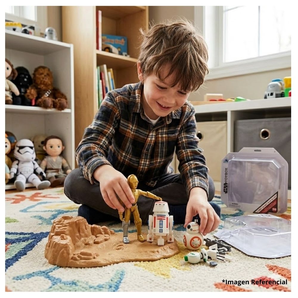 Set Droides Figuras Accion Star Wars Toybox Disney Store4