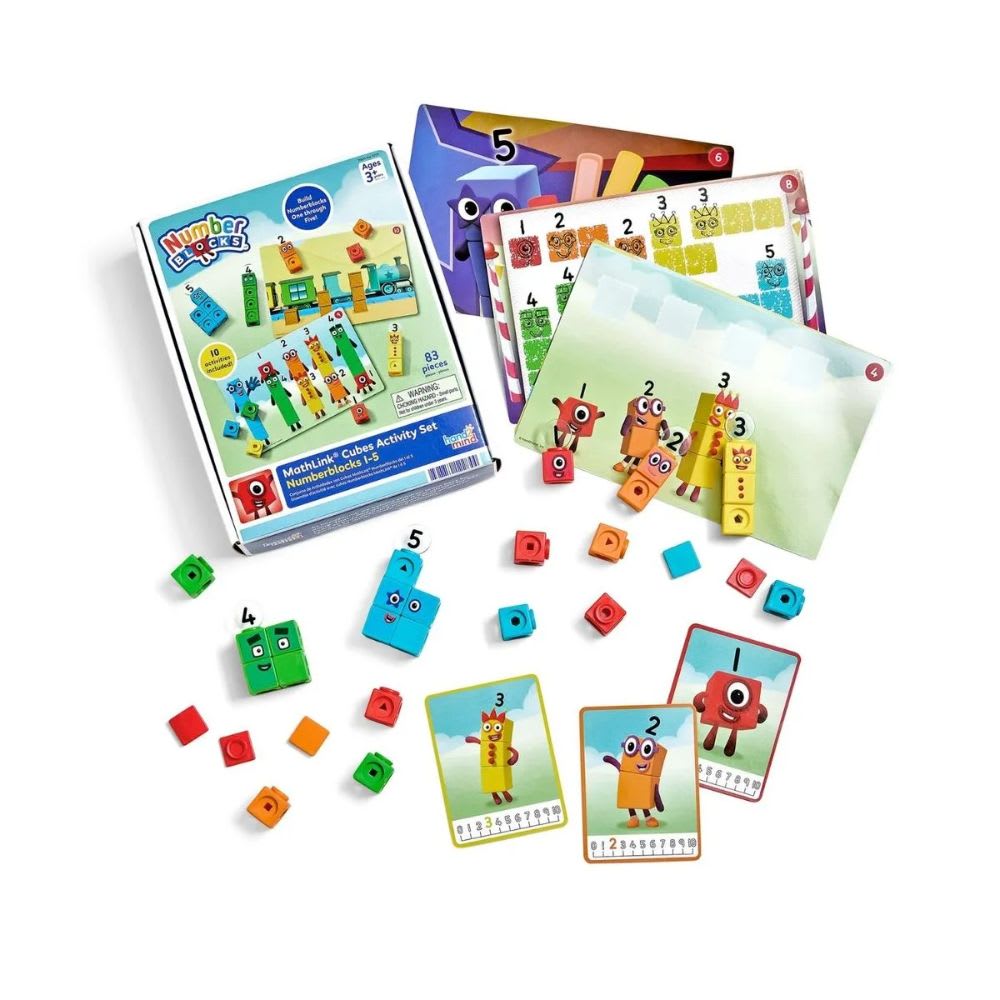 Numberblocks Set Cubos 1-5 Didactico Number Blocks 0