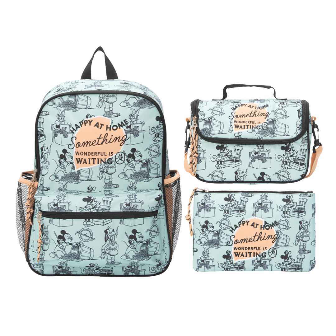 Pack Escolar Mochila Oficio Mickey Mouse Ecofriendly 0