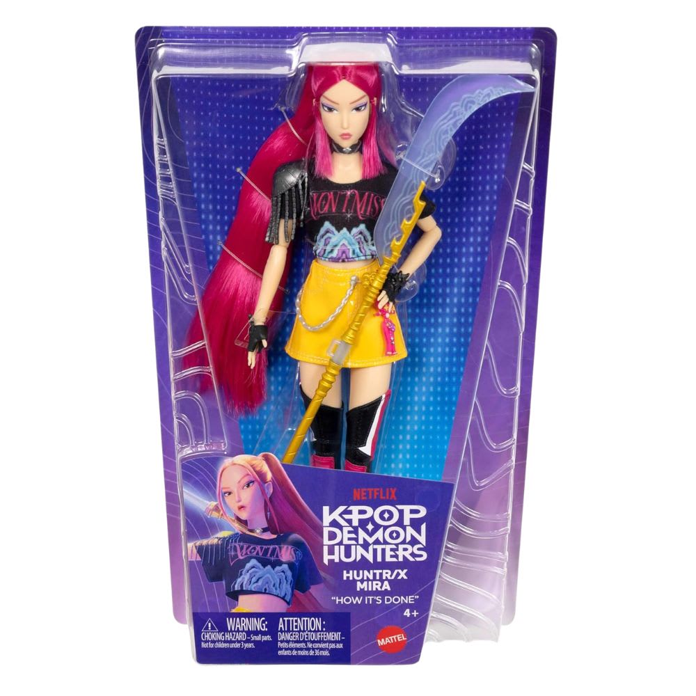 Muñeca Mira Huntrix Guerreras Kpop Demon Hunters Mattel4