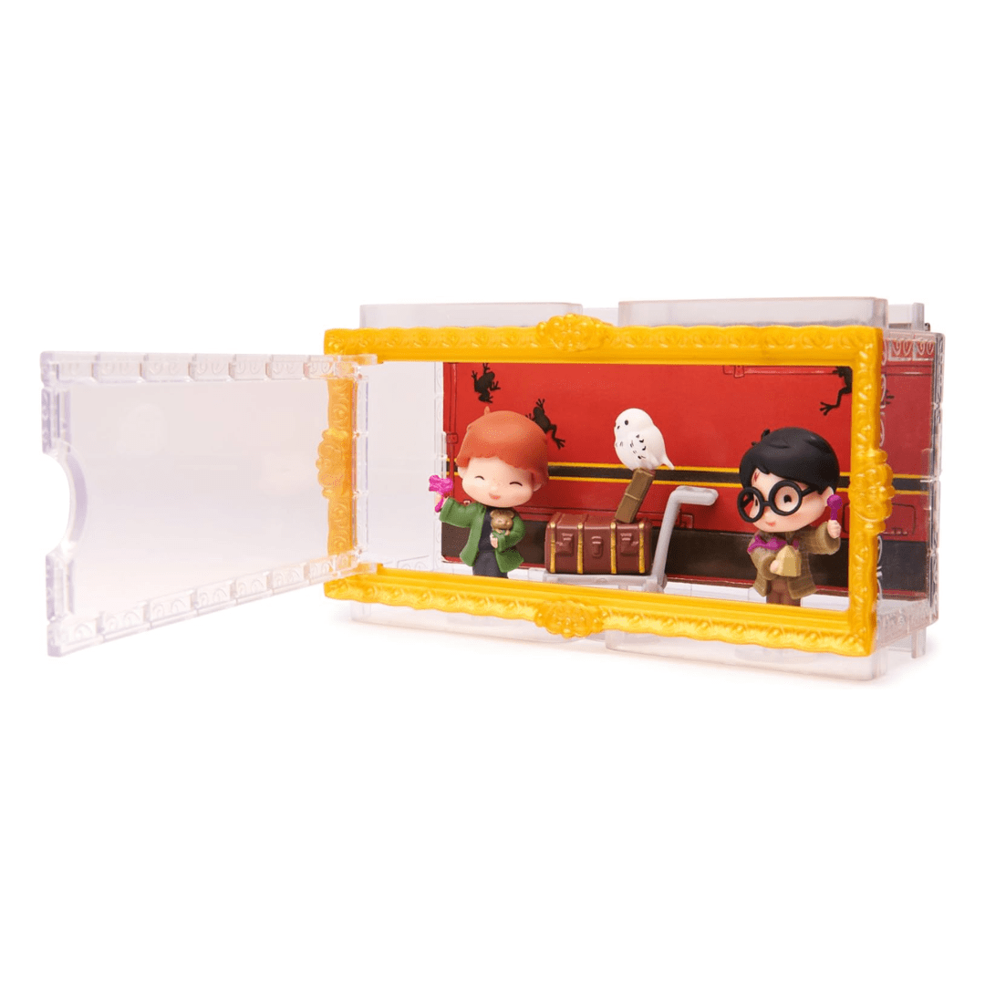 Micro Figuras Harry Potter, Ron y Hedwig Wizarding World3