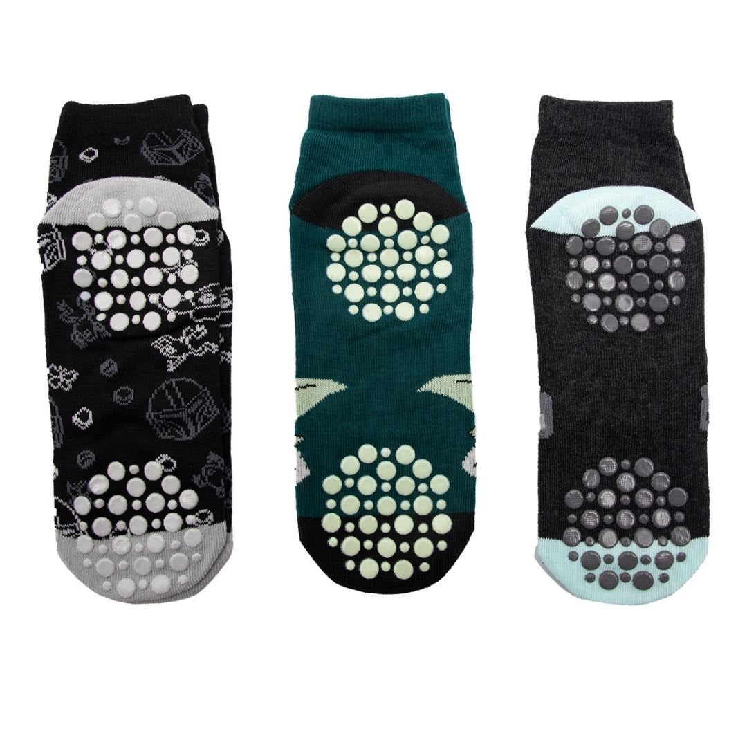 Medias Antideslizante Disney Mandalorian Tripack3
