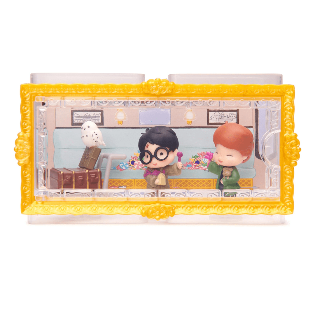 Micro Figuras Harry Potter, Ron y Hedwig Wizarding World4