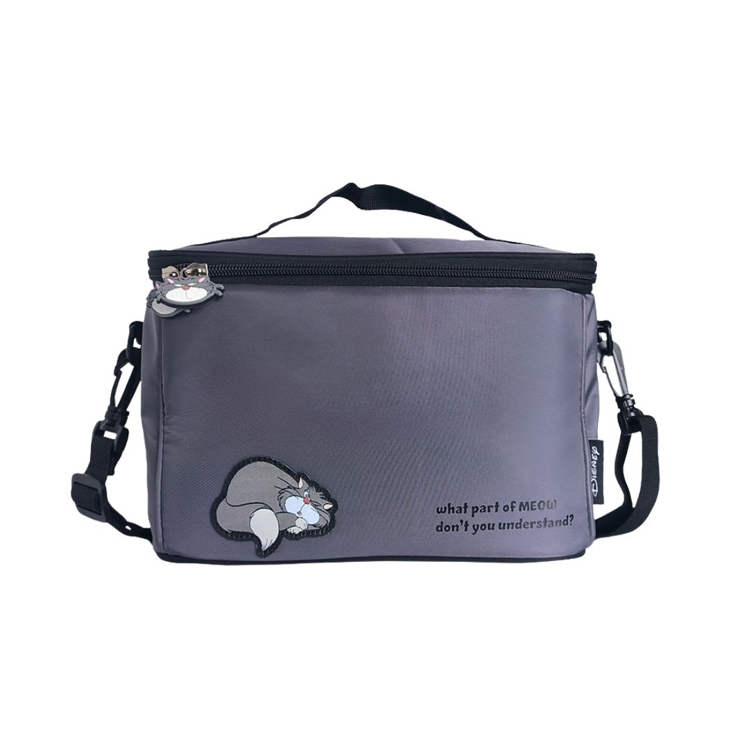 Lonchera Bolso Disney Lucifer Gris 0