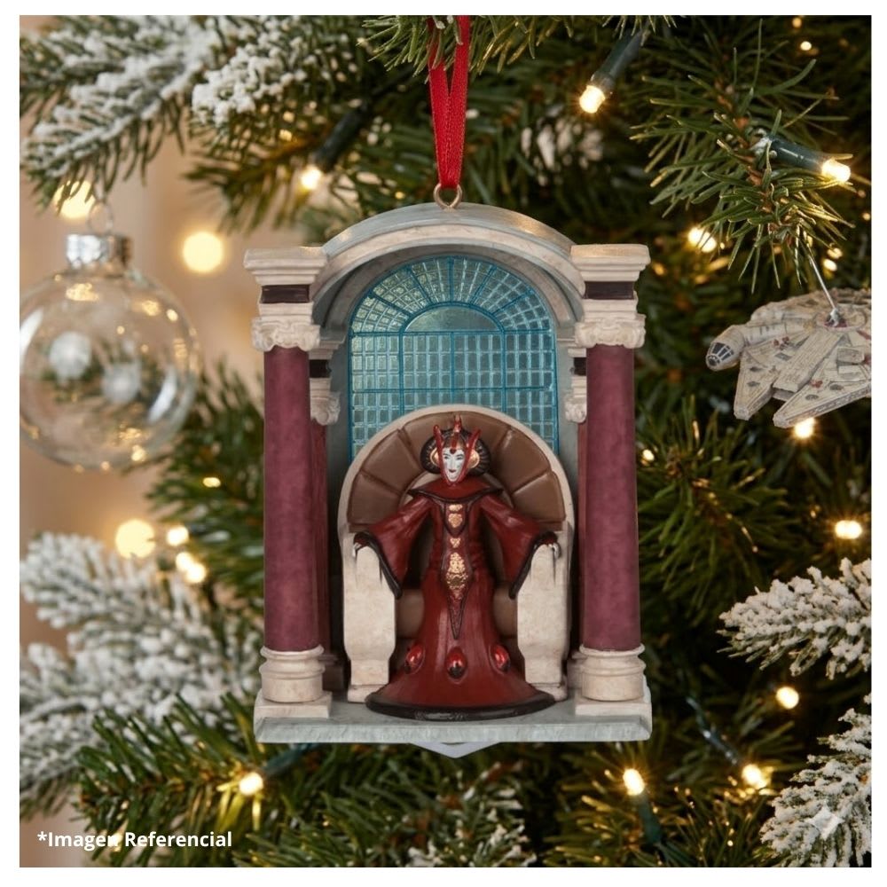 Ornamento Adorno Arbol Navidad Disney Store Padme Amidala Star Wars4
