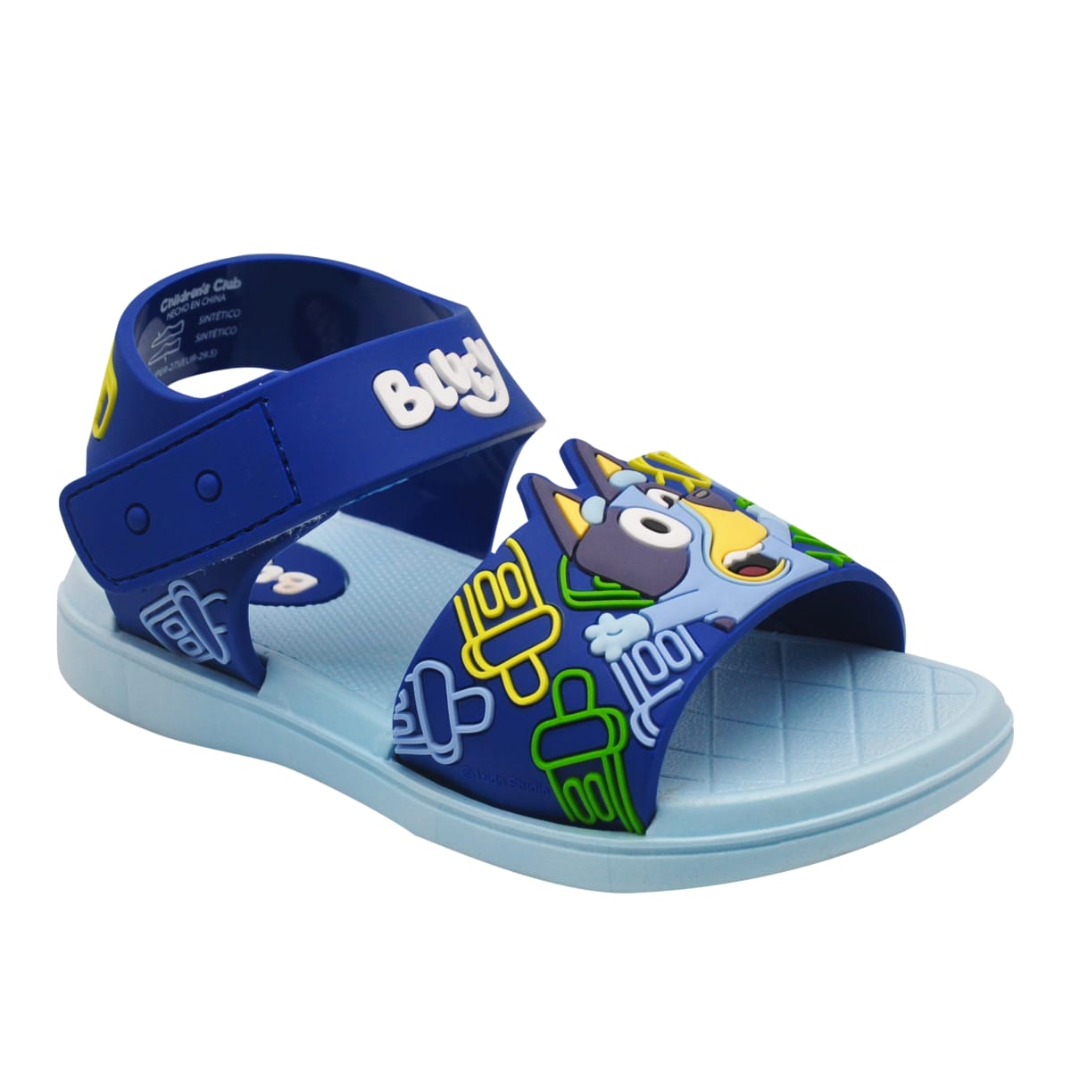 Sandalias Niño Playera Bluey Azul 0