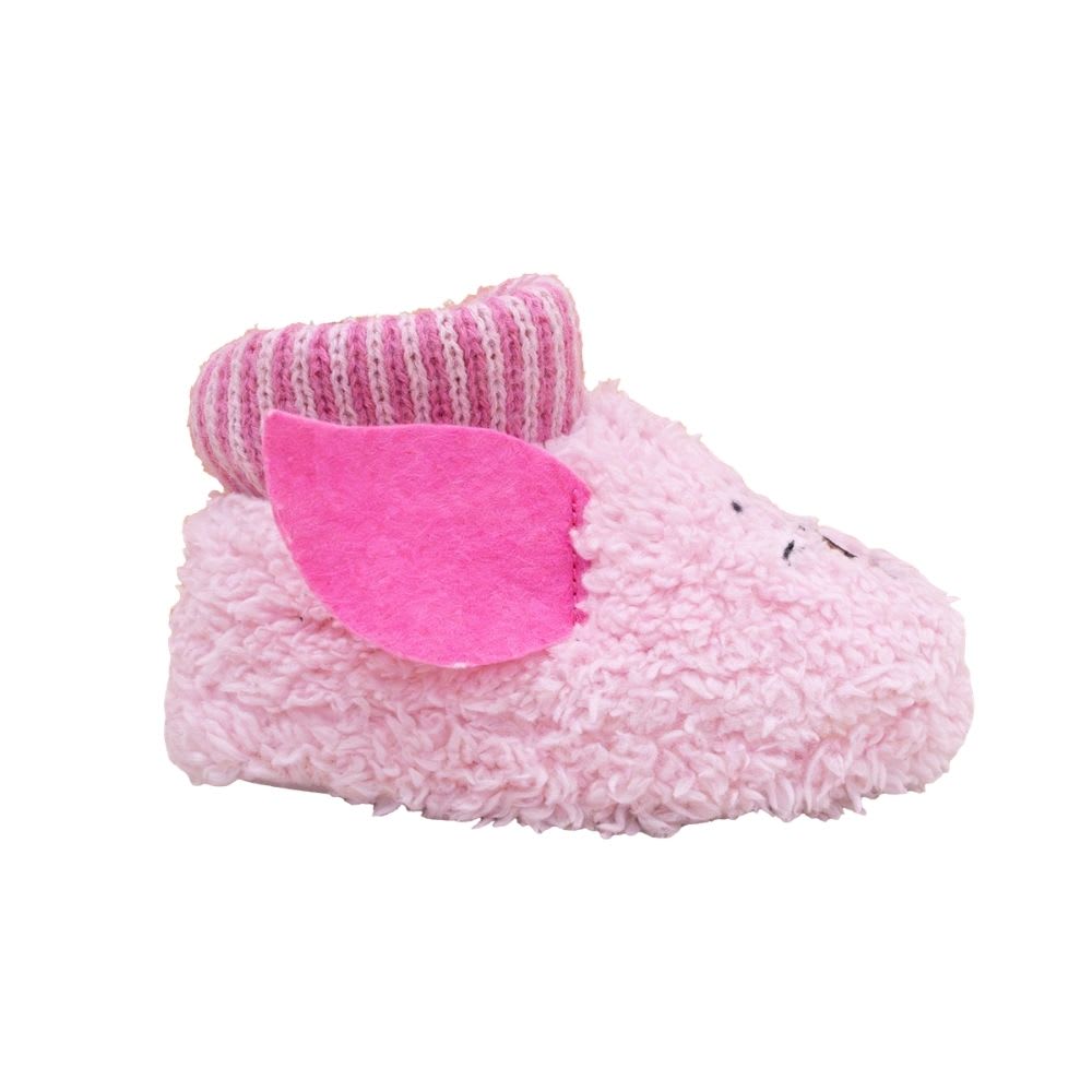 Pantuflas Botin Niña Piglet Winnie Pooh Rosado2