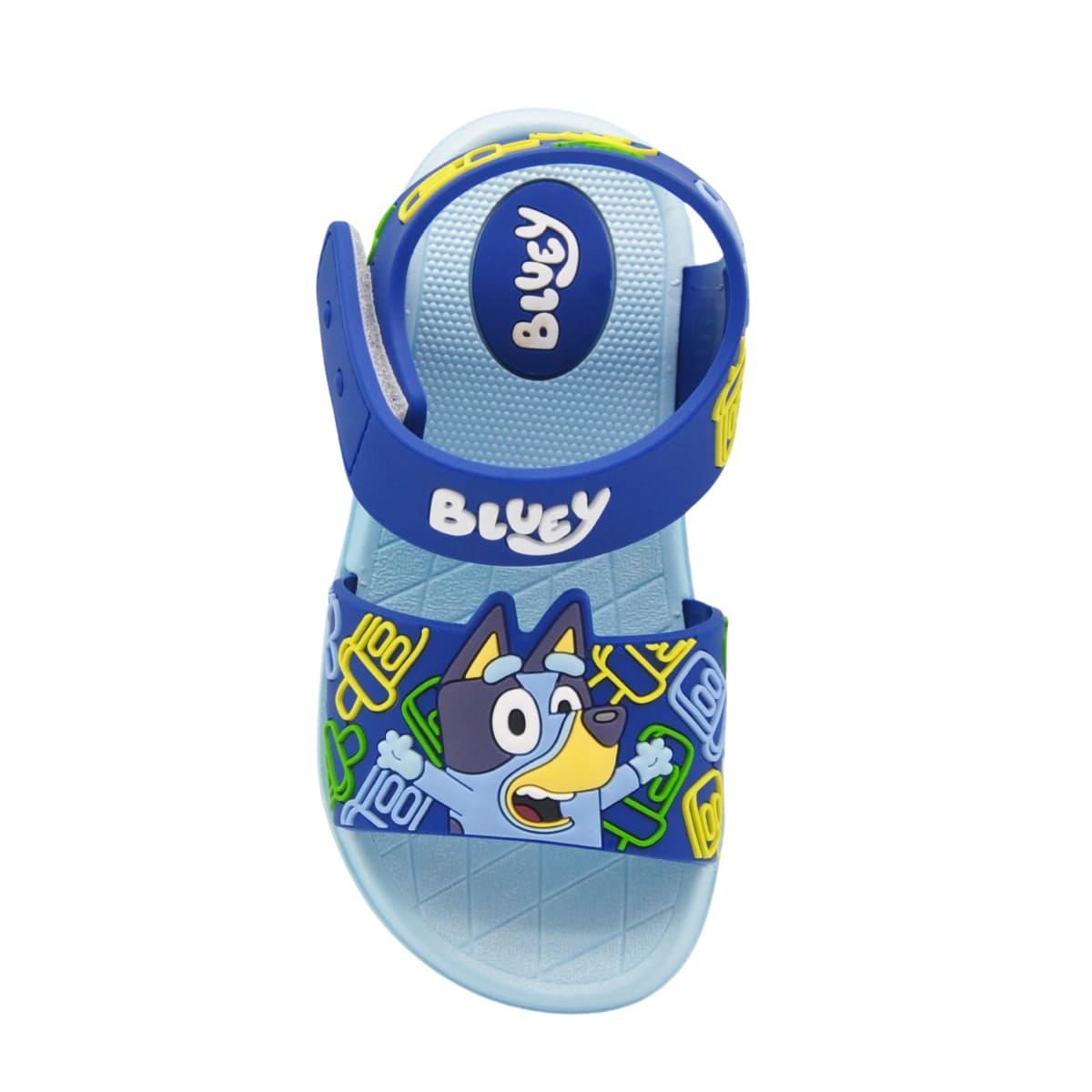 Sandalias Niño Playera Bluey Azul2