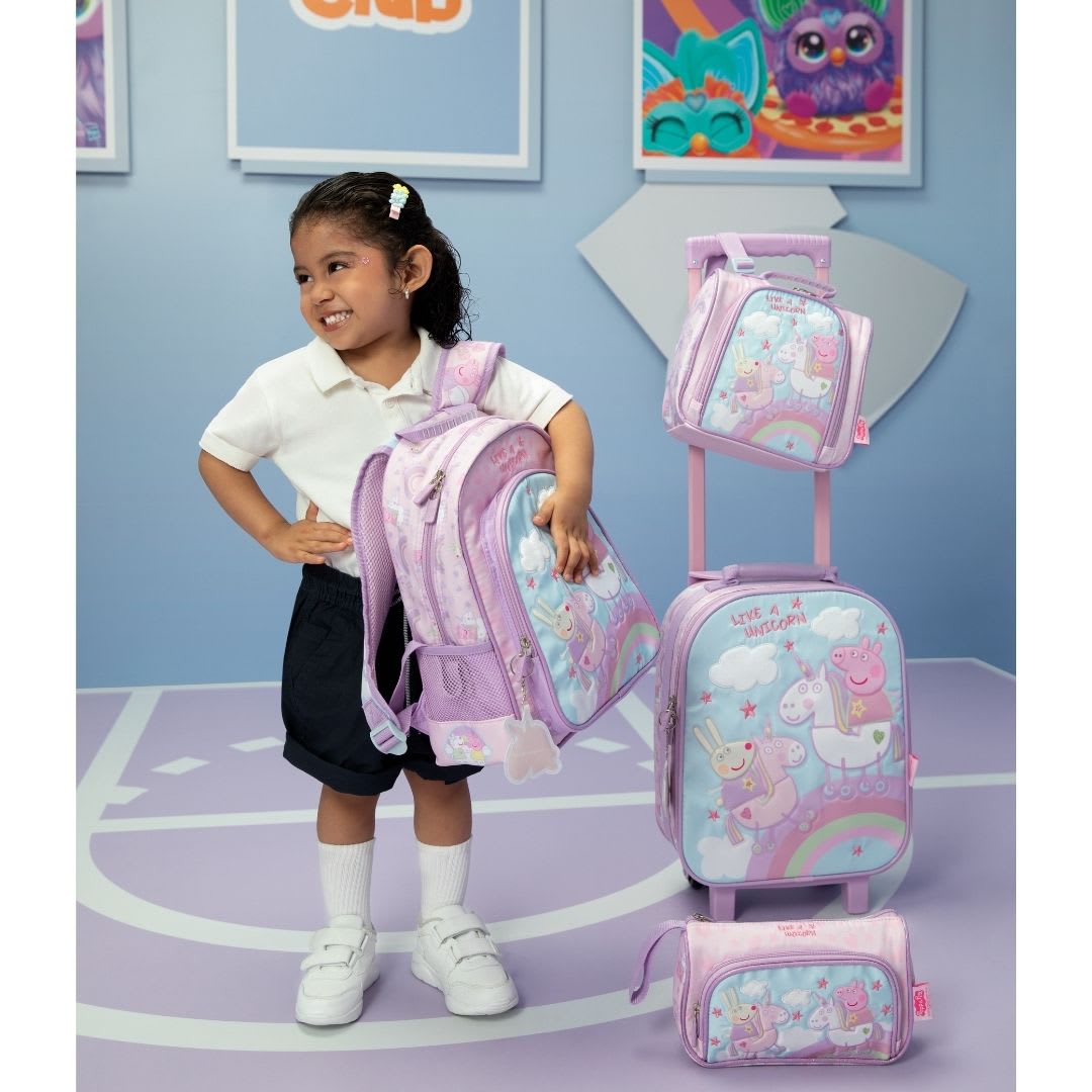 Pack Escolar Maleta Peppa Pig Unicornios Nido8