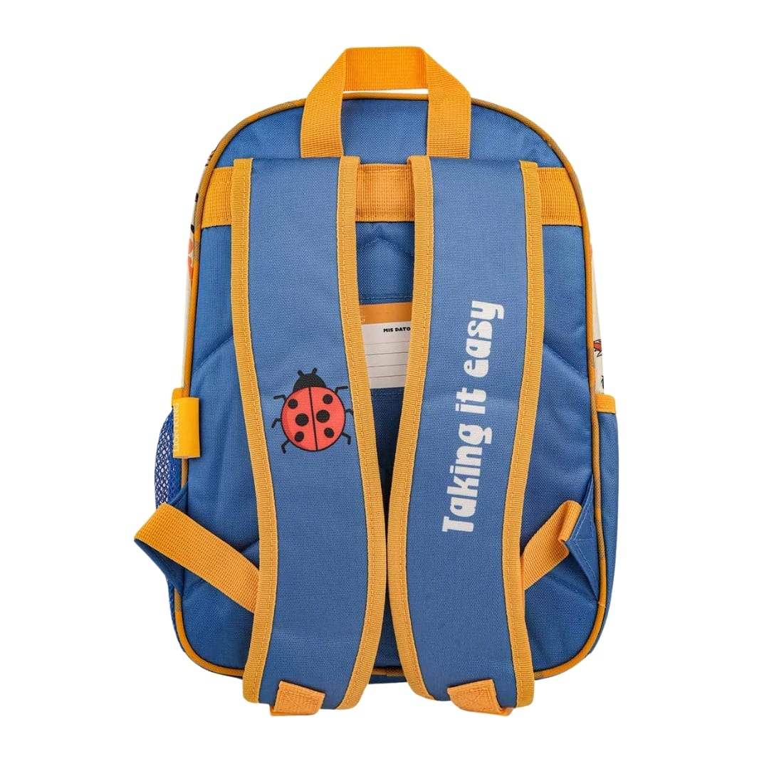 Pack Escolar Mochila Rey Leon Azul Nido3