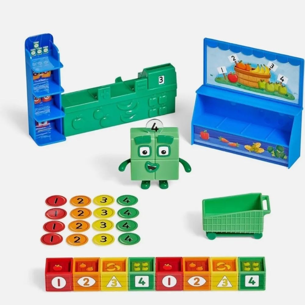 Numberblocks Suma Cubos Minimarket Number Blocks4