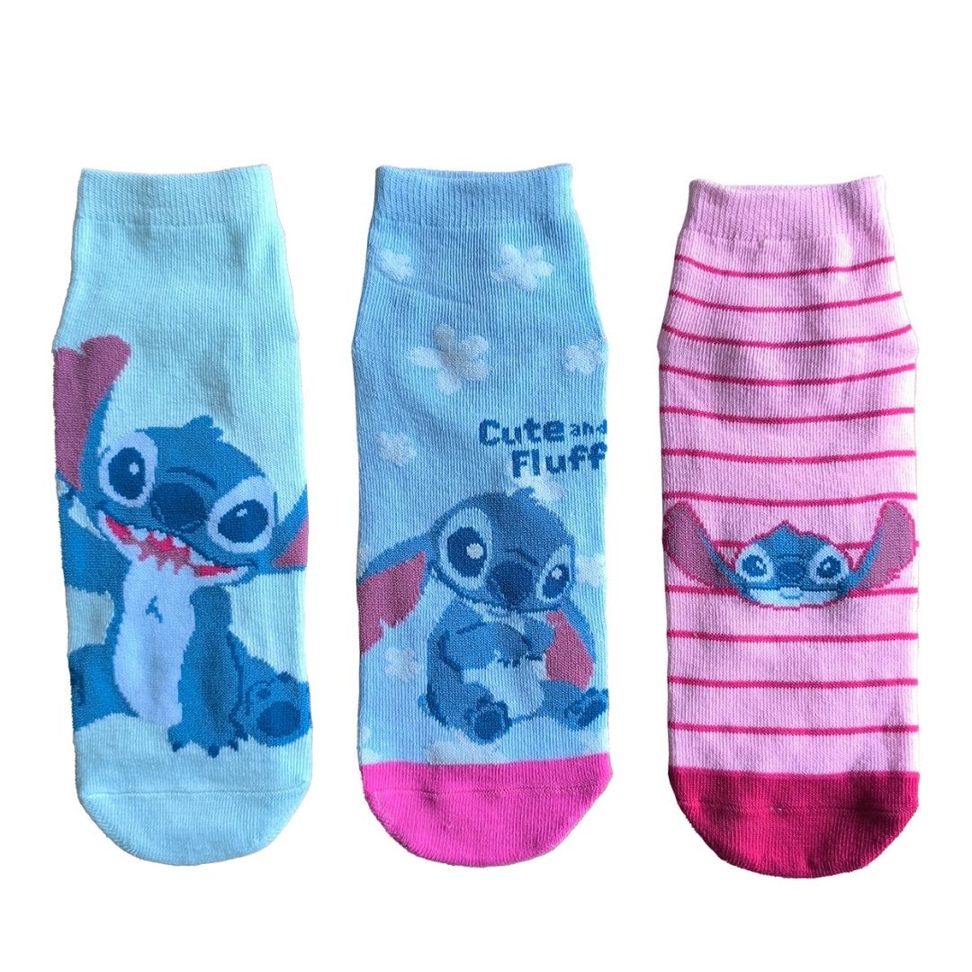 Medias Antideslizante Disney Lilo & Stitch Tripack 0