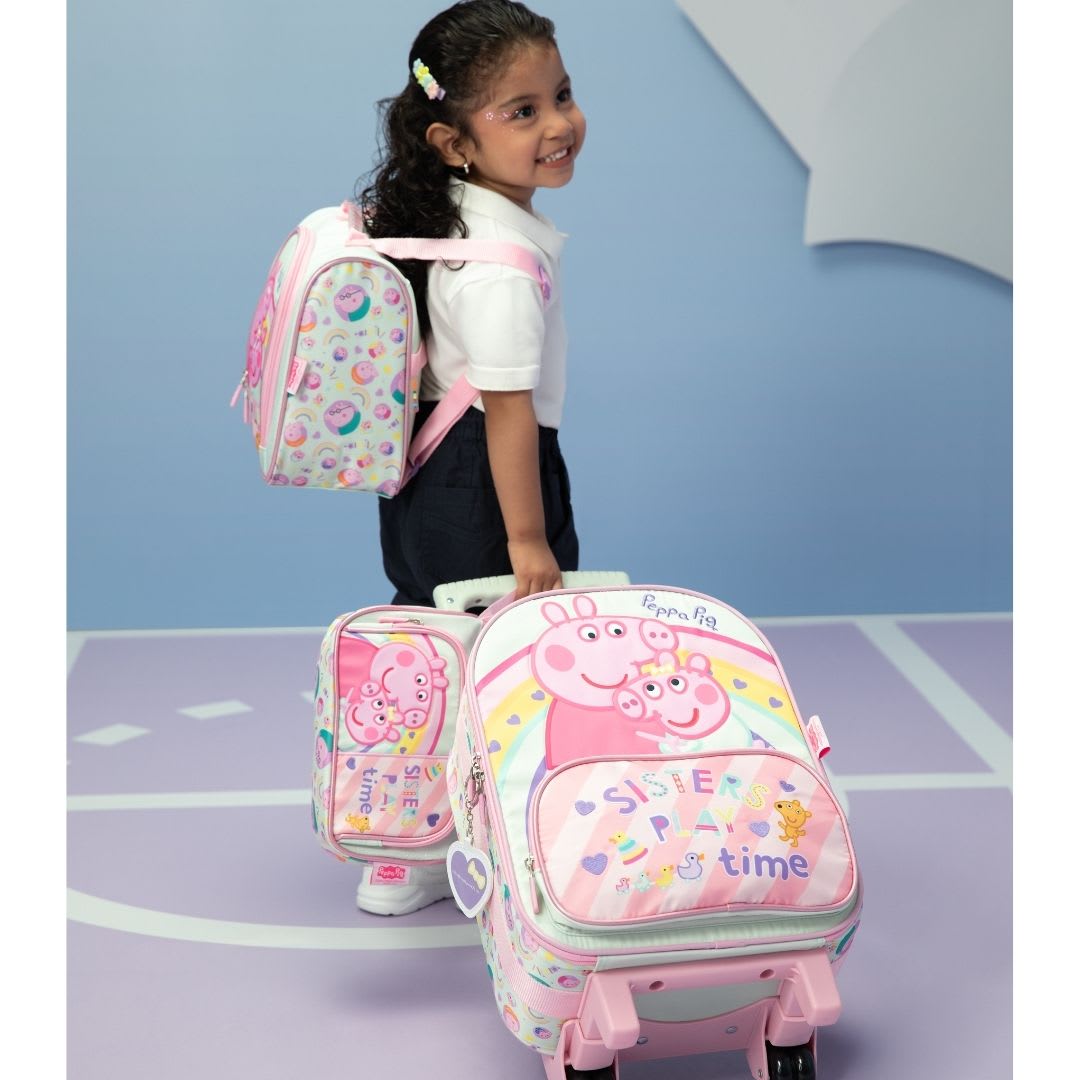 Pack Escolar Mochila Peppa Pig Evie Nido8