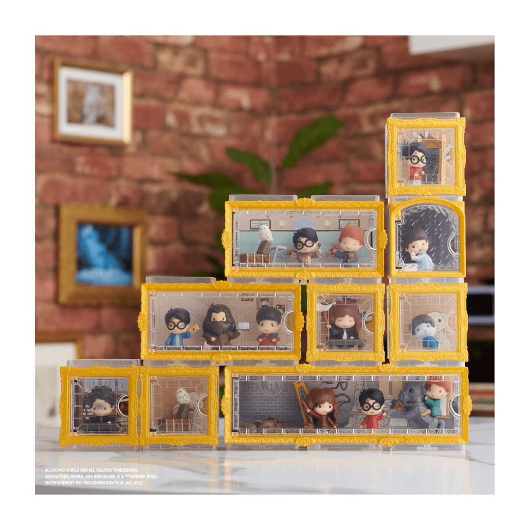 Micro Figuras Harry Potter, Hagrid y Dudley Wizarding World3