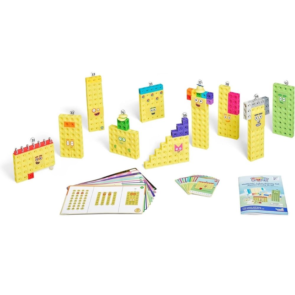 Numberblocks Set Didactico 31-40 Number Blocks2