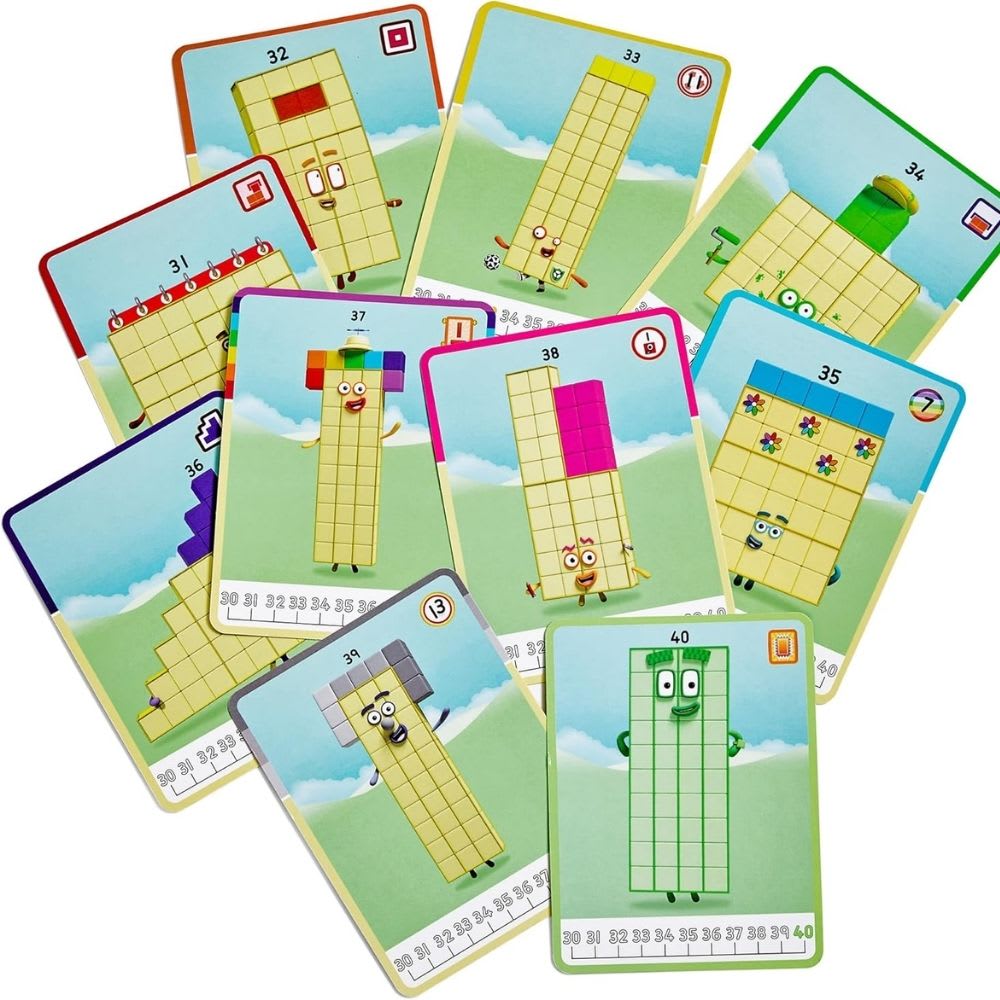 Numberblocks Set Didactico 31-40 Number Blocks3