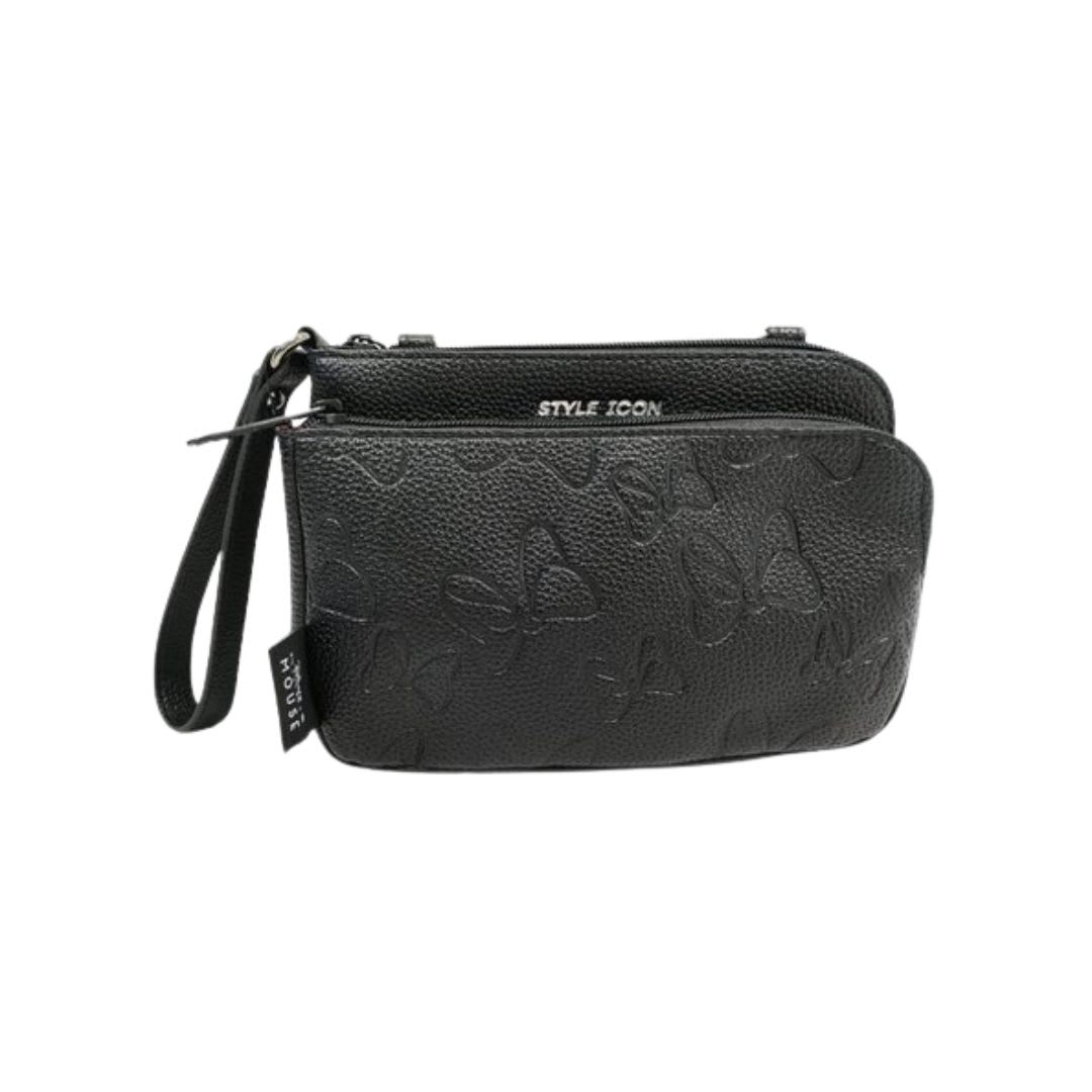 Cartera Crossbody Minnie Mouse Doble compartimiento 0